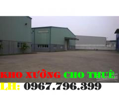 XƯỞNG (1.000M2)50 TR/THÁNG THANH NIÊN