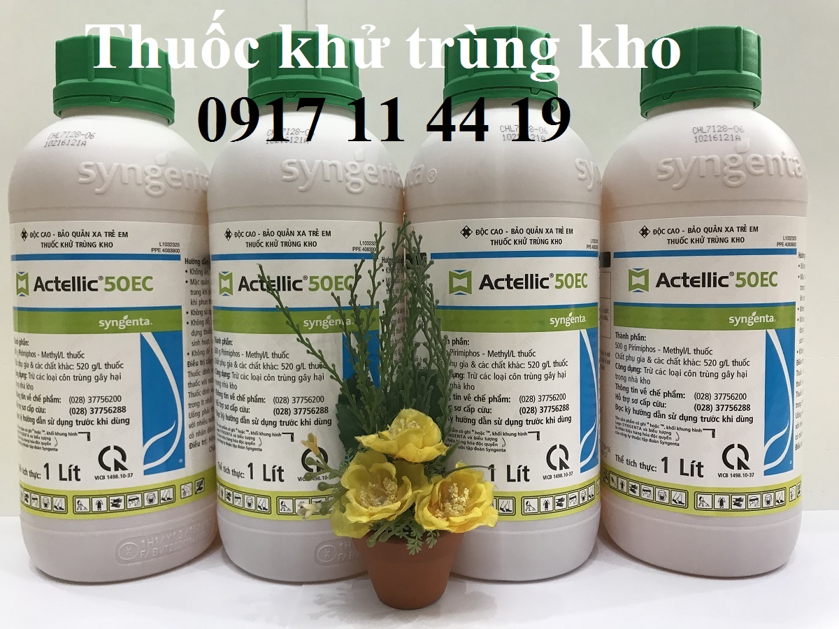 BÁN THUỐC KHỬ TRÙNG KHO DIỆT MỌT ACTELLIC 50